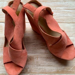 Dolce Vita Pink Suede Shoes